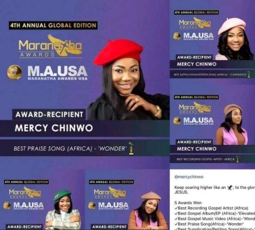 Mercy Chinwo Awards